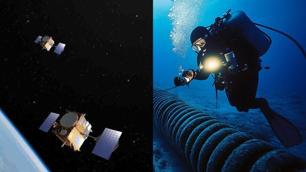 Satellites and submarine cables: A hybrid approach to connectivity in Asia